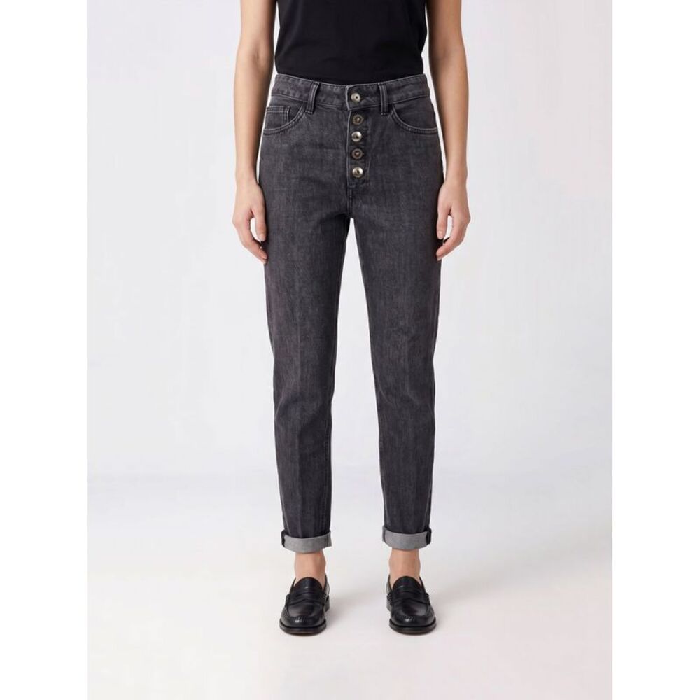 Dondup Jeans Woman Black